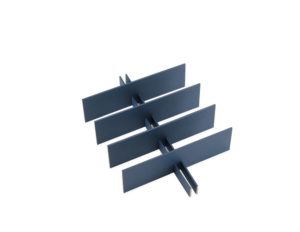 Bookbinders Design Boxunterteilung Brillen A5 Smoke Blue